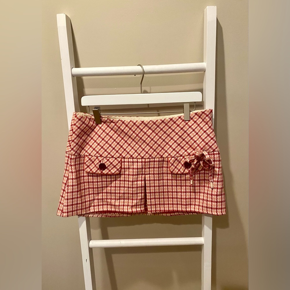 Vintage Abercrombie Plaid Mini Skirt - Size 8 - Preppy Y2K Style
